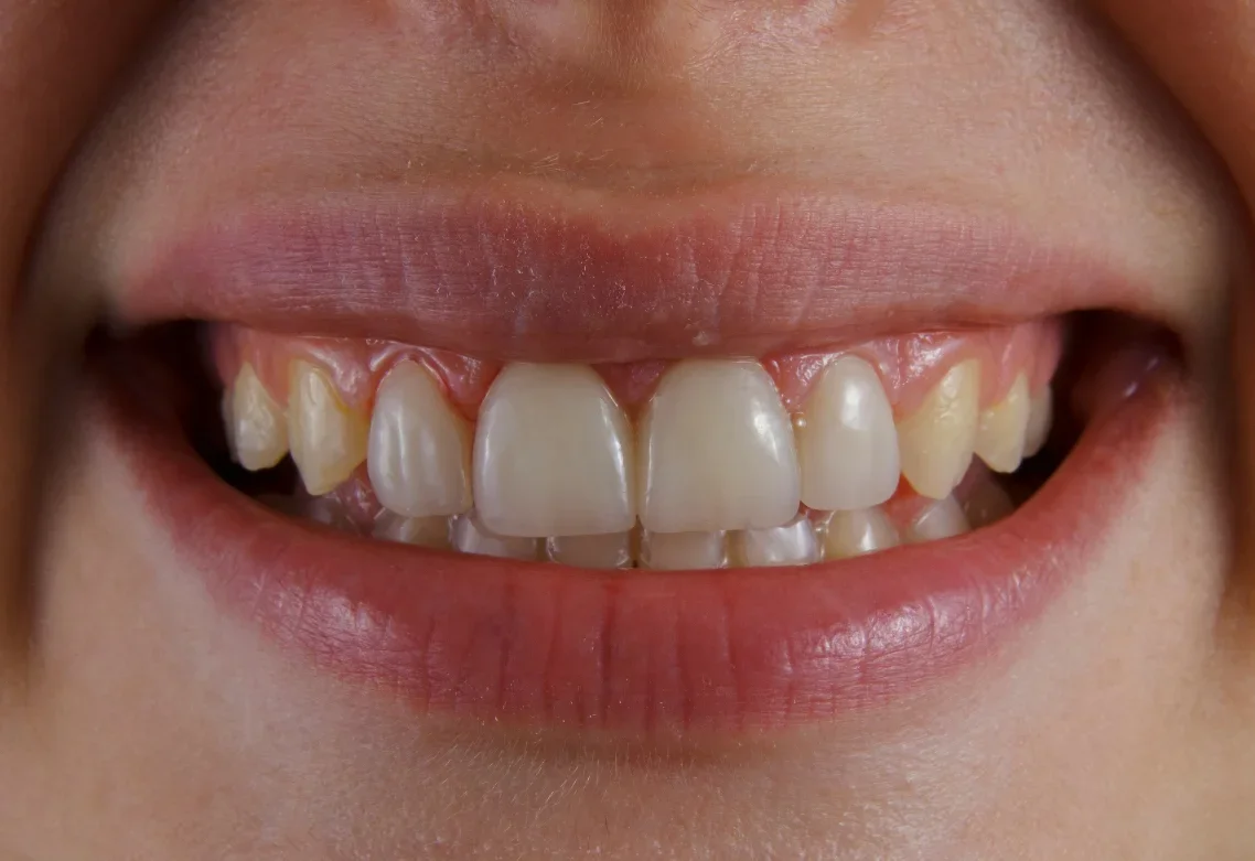 Young woman with aligned smile