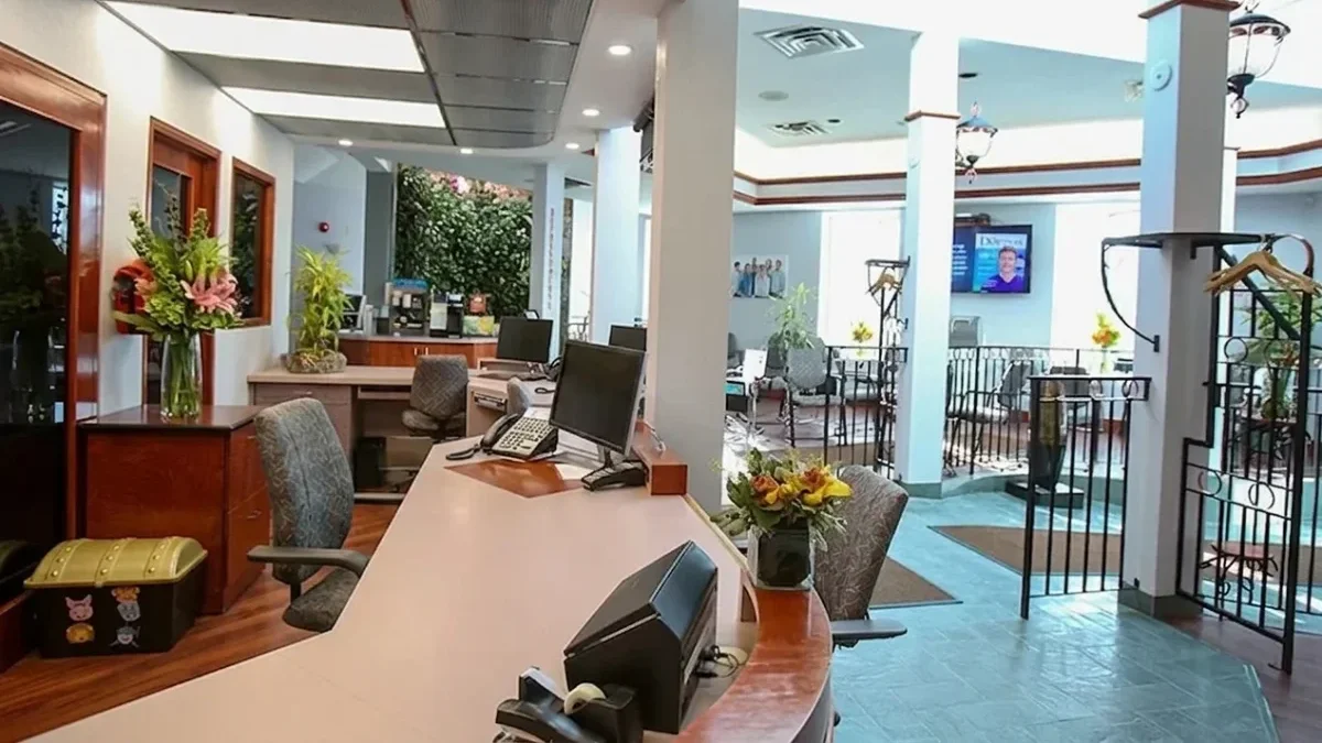 Vitality Dentistry reception area