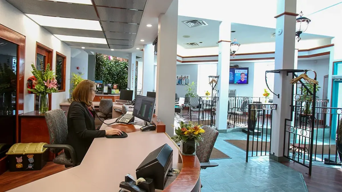 Vitality Health reception in Markham
