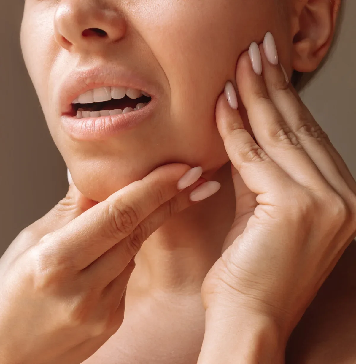 Patient after emergency treatment