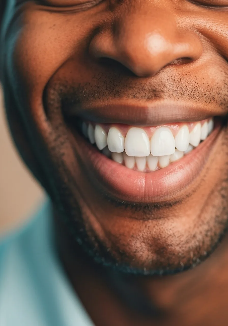 Cosmetic smile improvement