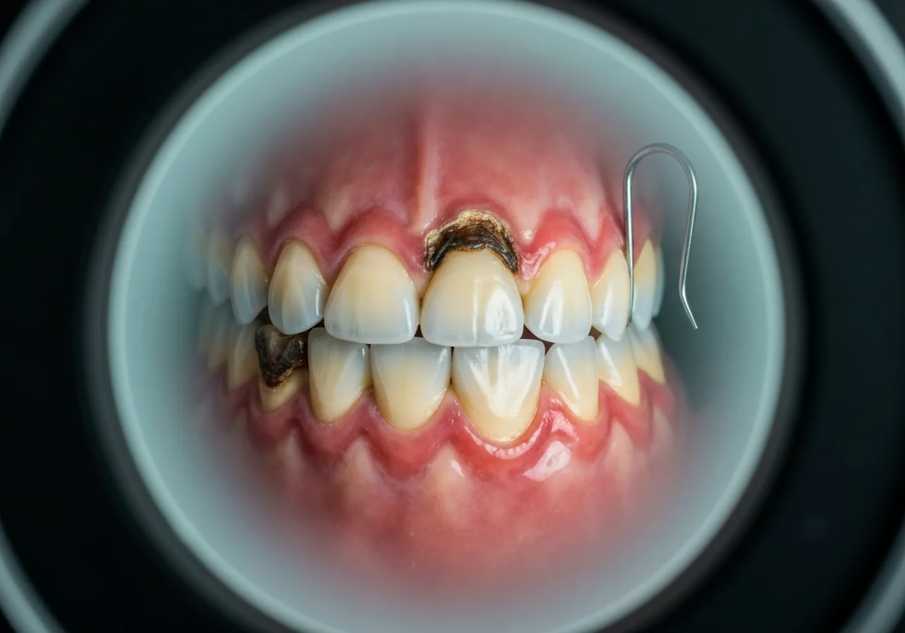 After veneer placement